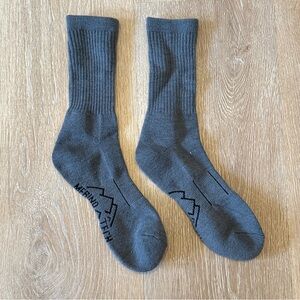 Charcoal Merino Tech Women's Crew Socks